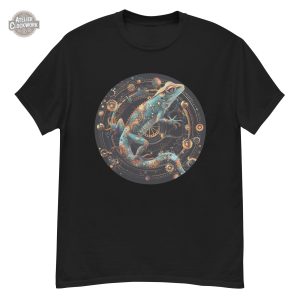 T-shirt Gecko Steampunk unisexe, style original