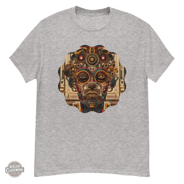 T-shirt tendance avec motif vintage geek