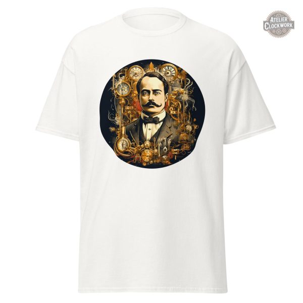 T-Shirt H G Wells, un choix parfait pour les fans de steampunk
