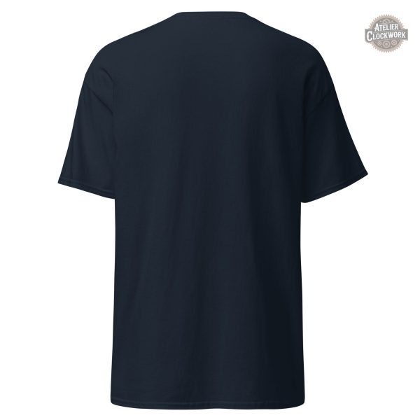Tee shirt H G Wells en style steampunk élégant