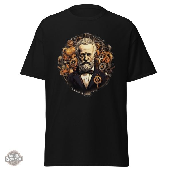 t-shirt-jules-verne-1 T Shirt Jules Verne - Steampunk Style