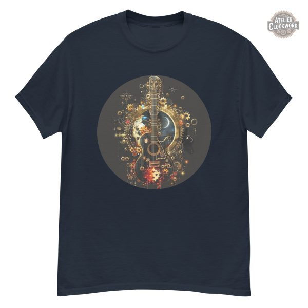 T-shirt vintage avec design inspiré du rock