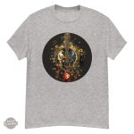 T-shirt Steampunk avec motifs vintage audacieux