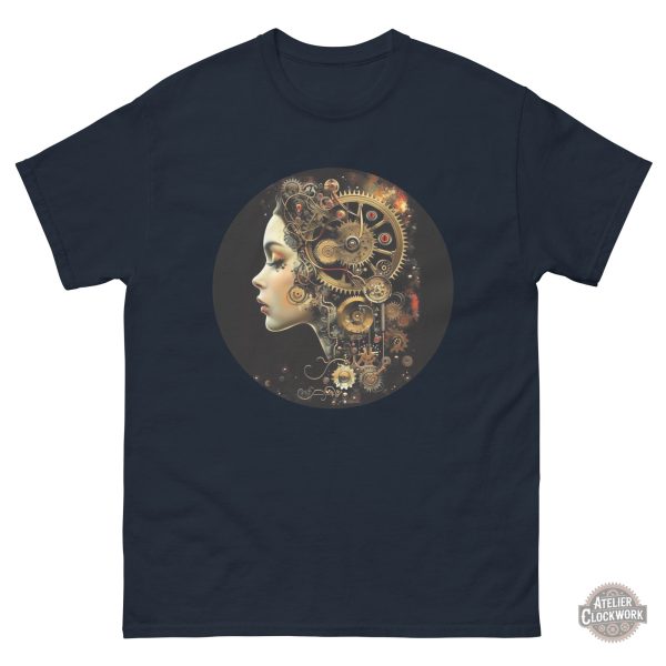 T-shirt avec impression de tatouage steampunk