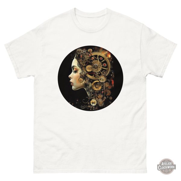 T-shirt à motifs tatoués pour les amateurs de steampunk