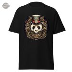 T-Shirt Panda Gentleman Steampunk