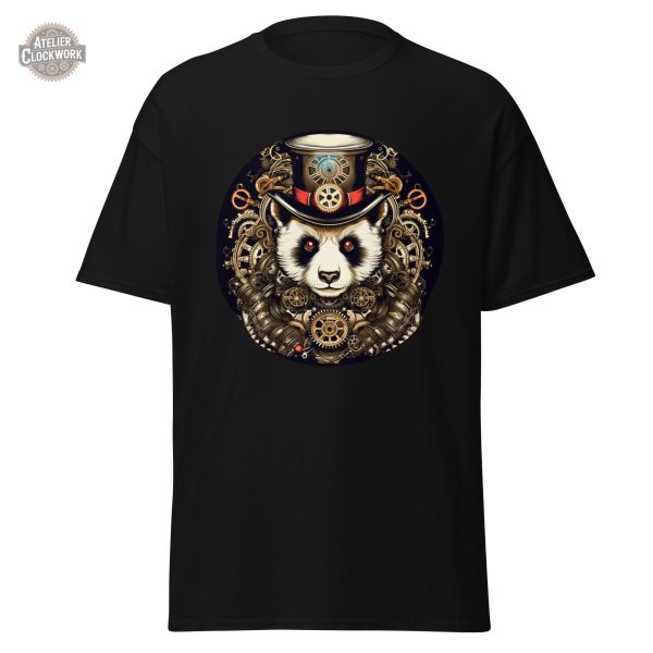 t-shit-panda-steampunk-1 T-Shirt Panda Gentleman Steampunk