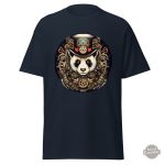 Tee-shirt avec design panda et accessoires steampunk