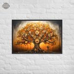 Décoration murale artistique Arbre de Vie Steampunk