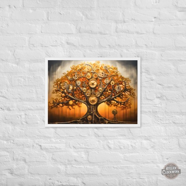 Tableau Arbre de Vie Steampunk - vue 3