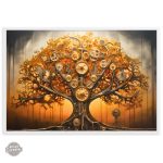 Tableau décoratif Arbre de Vie en style Steampunk