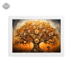 Tableau artistique Steampunk sur thème de la nature