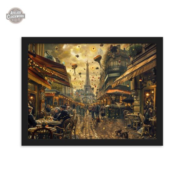 Tableau moderne avec touche steampunk