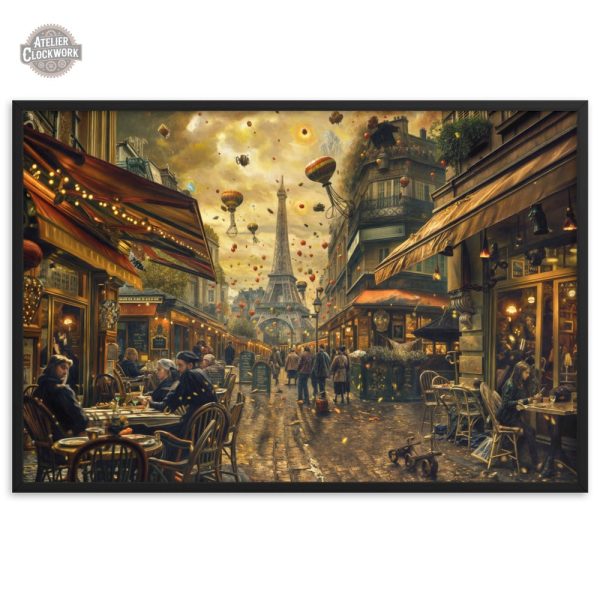 Œuvre steampunk captivante pour votre intérieur