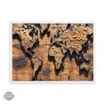 Tableau mural en bois - Style Steampunk original