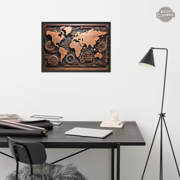 Décoration murale steampunk créative