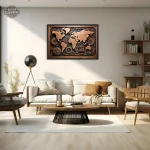 Décoration murale steampunk unique
