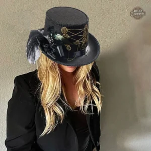 Haut de forme steampunk élégant pour Halloween