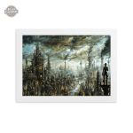 Tableau représentant l'esthétique Steampunk