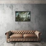 Tableau style Steampunk pour décoration intérieure