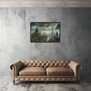 Tableau style Steampunk pour décoration intérieure
