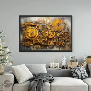 Art mural Steampunk pour une ambiance unique