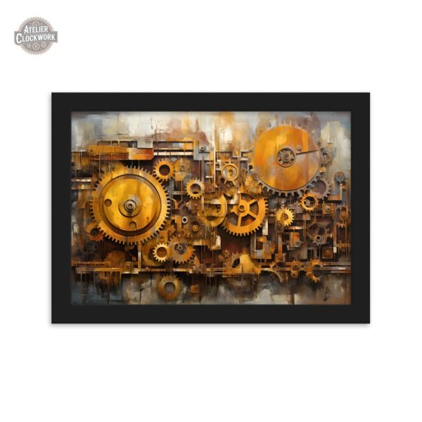 Illustration Steampunk, fusion d'art et mécanique