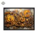 Design artistique inspiré du mouvement Steampunk