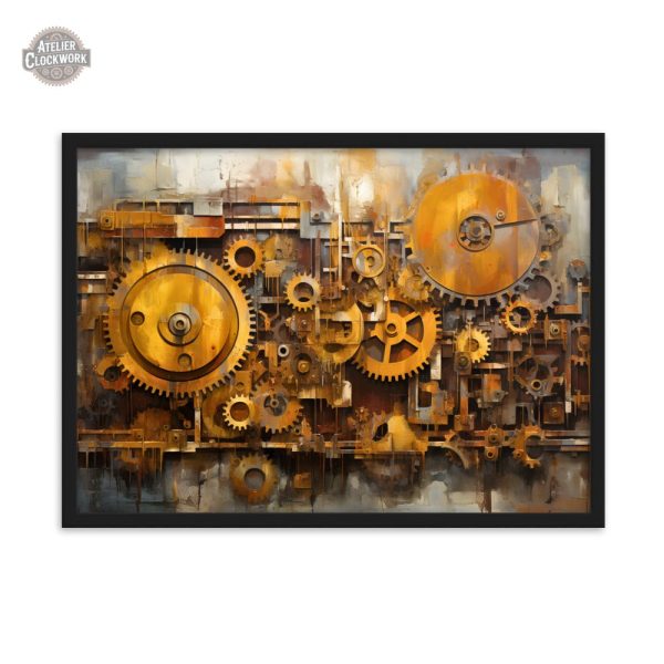 Design artistique inspiré du mouvement Steampunk