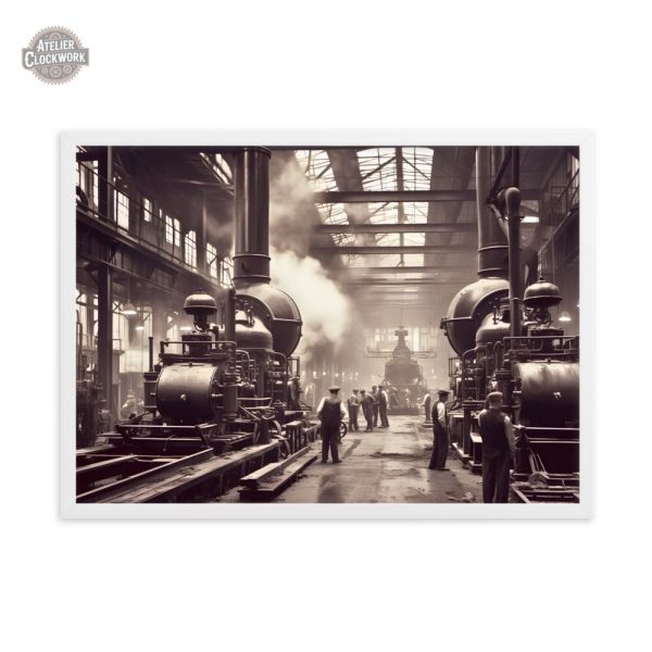 Art mural vintage pour une ambiance industrielle