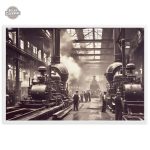 Œuvre d'art industrielle au charme ancien