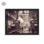 Illustration steampunk pour un intérieur original