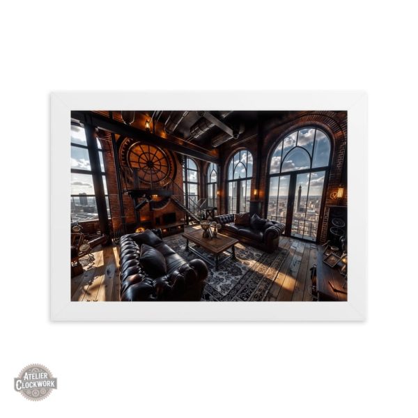 Design industriel vintage pour décoration intérieure