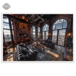 Œuvre d'art Loft au design industriel chic