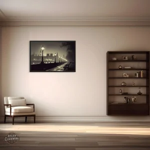 Tableau London - Art steampunk décoratif