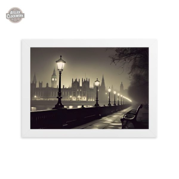 Tableau London - Design artistique au style steampunk