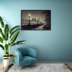 Art steampunk - Tableau London en ambiance urbaine