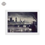 Tableau décoratif de Londres en style rétro