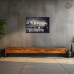 Art mural vintage inspiré du style victorien