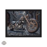 Décoration murale Moto Vintage inspirée du Steampunk