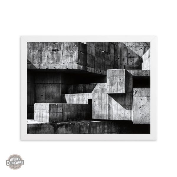 Tableau noir et blanc pour ambiance chic