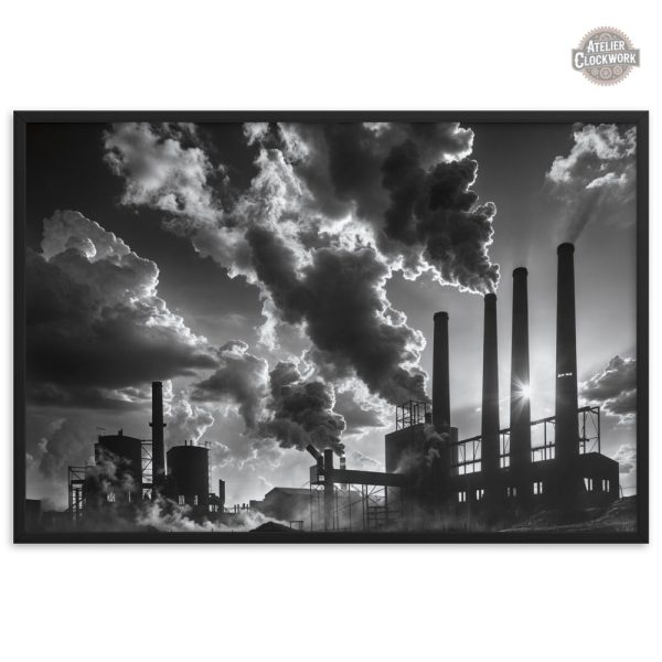 Tableau moderne inspiré du steampunk