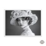Œuvre d'art au style victorien raffiné