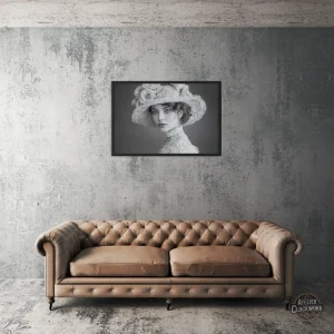 Décoration murale vintage au style victorien