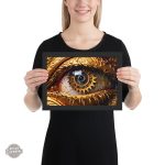 Oeil Mécanique tableau artistique steampunk