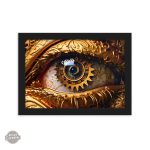 Tableau Oeil Mécanique pour ambiance steampunk