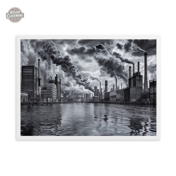 Tableau noir et blanc au charme vintage