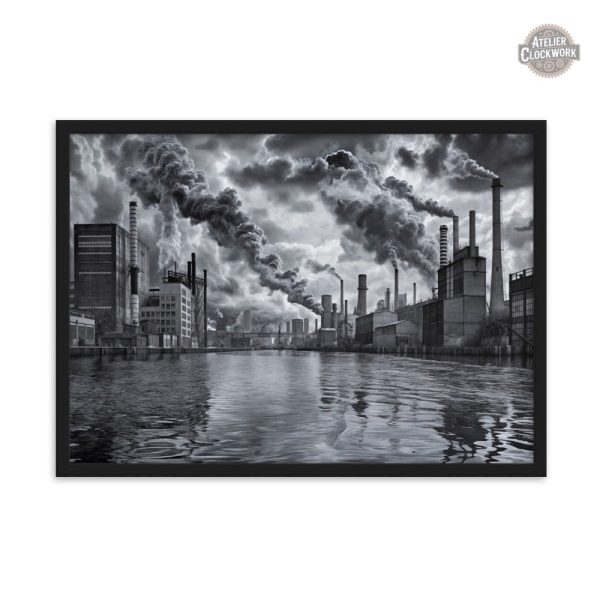 Peinture en noir et blanc tendance