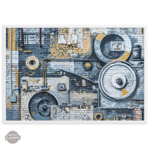 Élégance mécanique en art moderne
