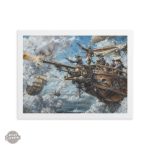 Illustration pirate pour décoration moderne